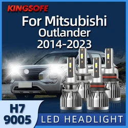 Roadsun 12V 6000K H7 LED Headlight Bulb (High Low Beam(4Pcs))