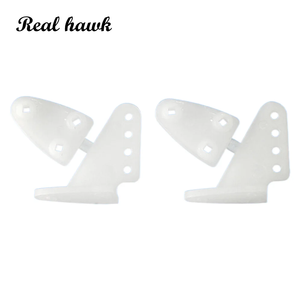 10 Nylon Pin Horn Zip Horns Without Screws 3 Hole 4 RC Airplanes Parts Electric