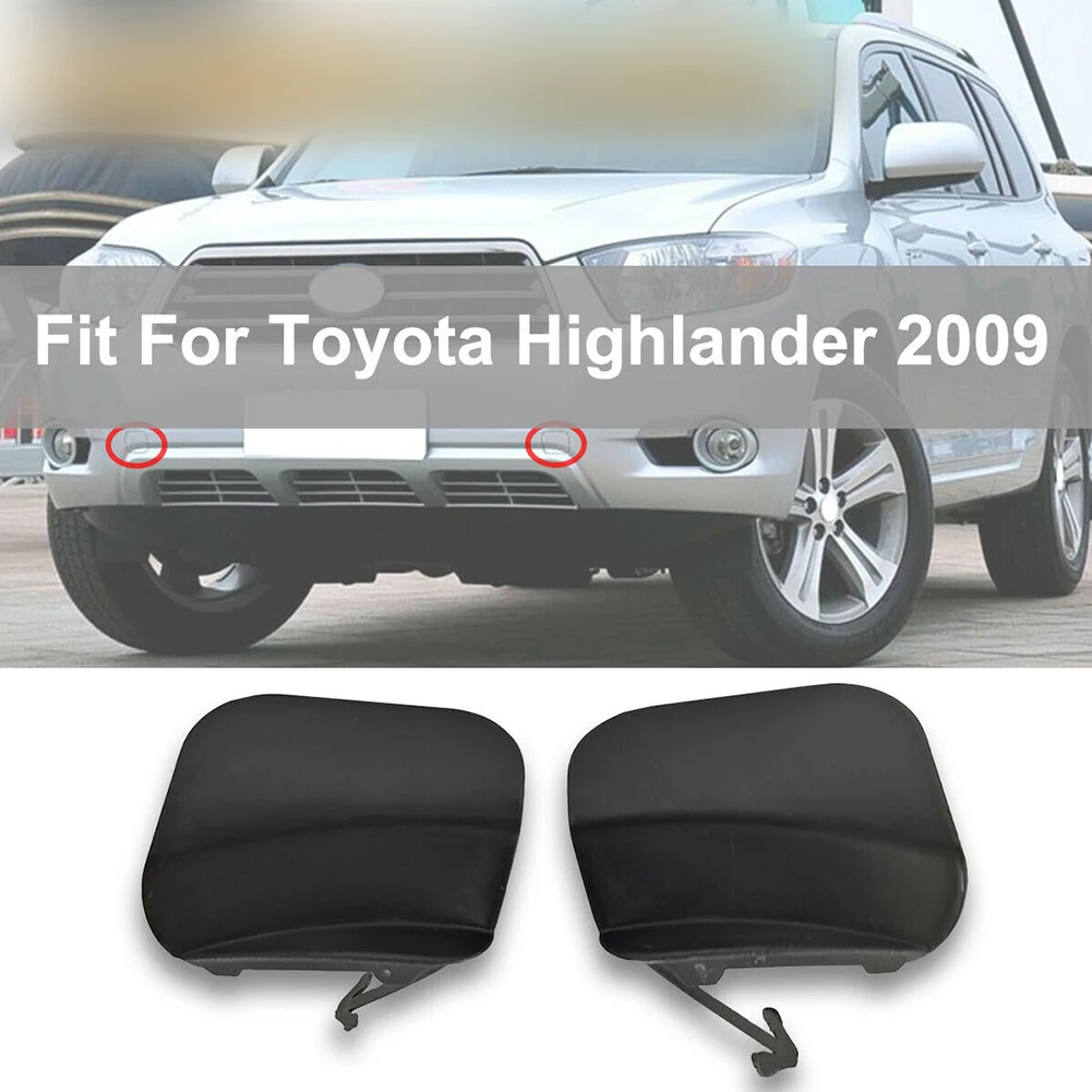 Couvercle de capuchon de rétroviseur droit de voiture pour Toyota,  Highlander 09-14, pièces de couverture de protection de rétroviseur  latéral, magasins noirs, 1PC