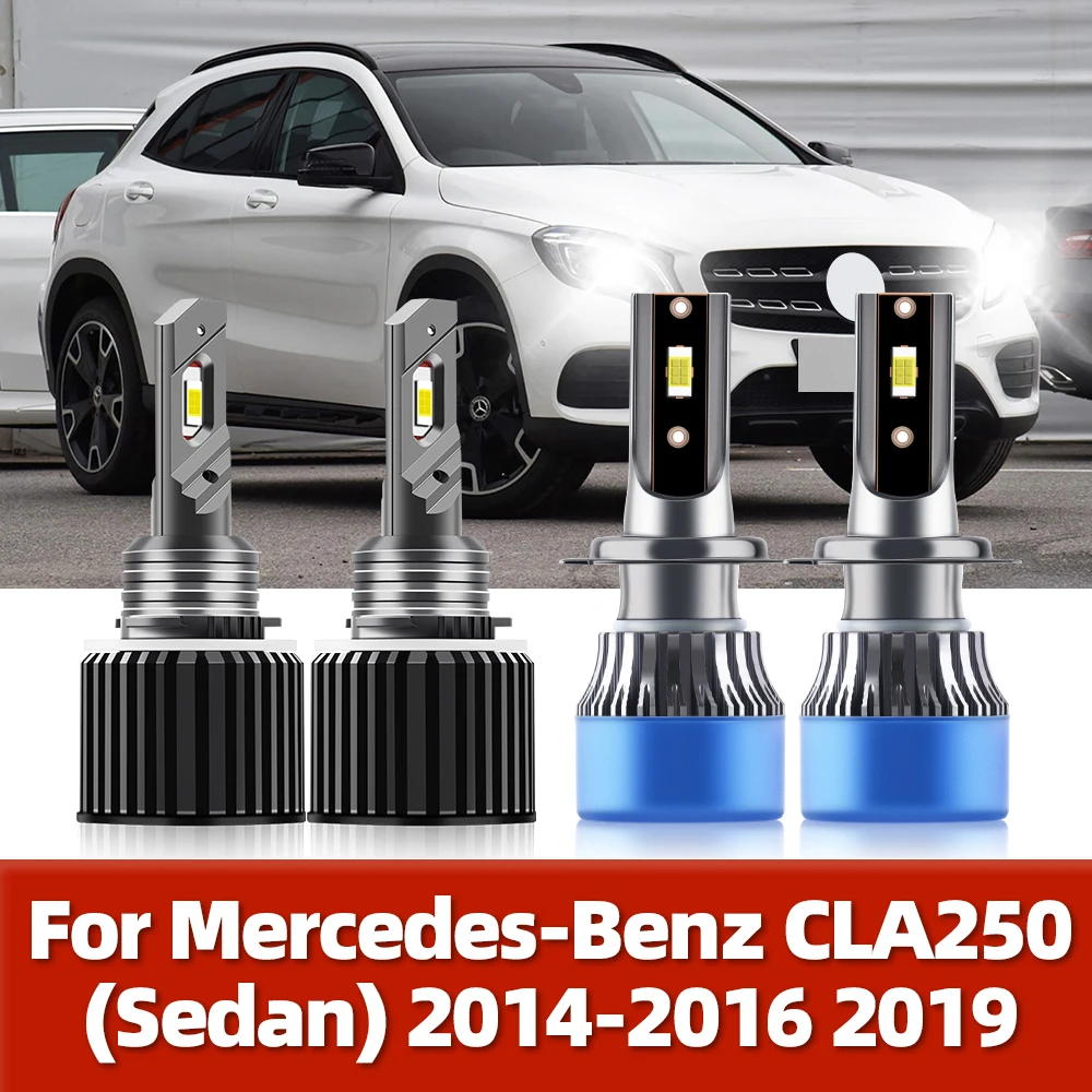 

Лампочка H15, лампочка CSP для дальнего света, дневного света, освещения/12 В, автомобильная лампа низкого освещения H7 Для Mercedes-Benz CLA250 Sedan, 2014, 2015, 2016 и 2019