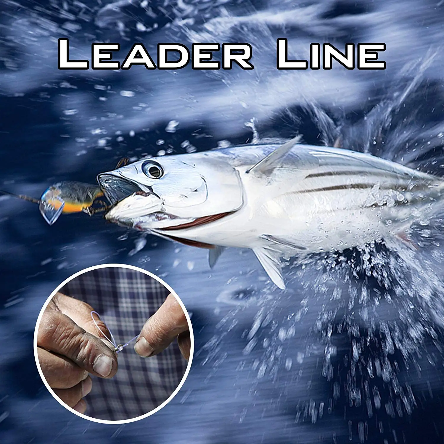 Ligne de pêche monofilament KastKing haute résistance 20-200LB pour bateau et mer