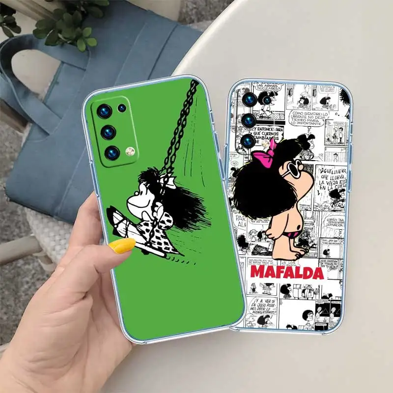 RE44 M-Mafaldas Transparent Phone Case - Sleek and Durable Protection