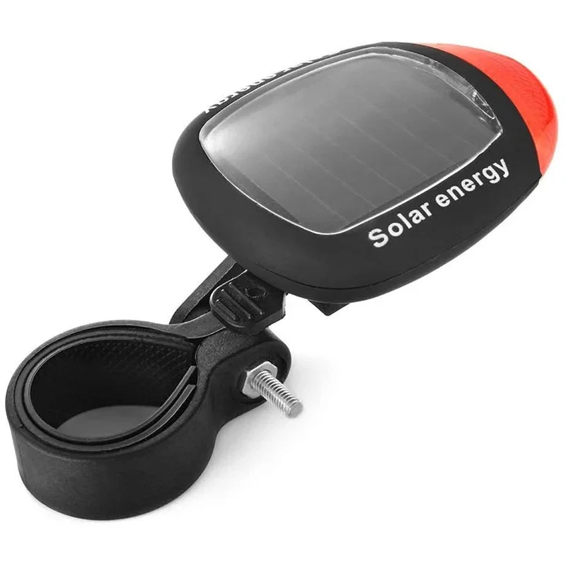 Solar-Powered Waterproof Bike Safety Light