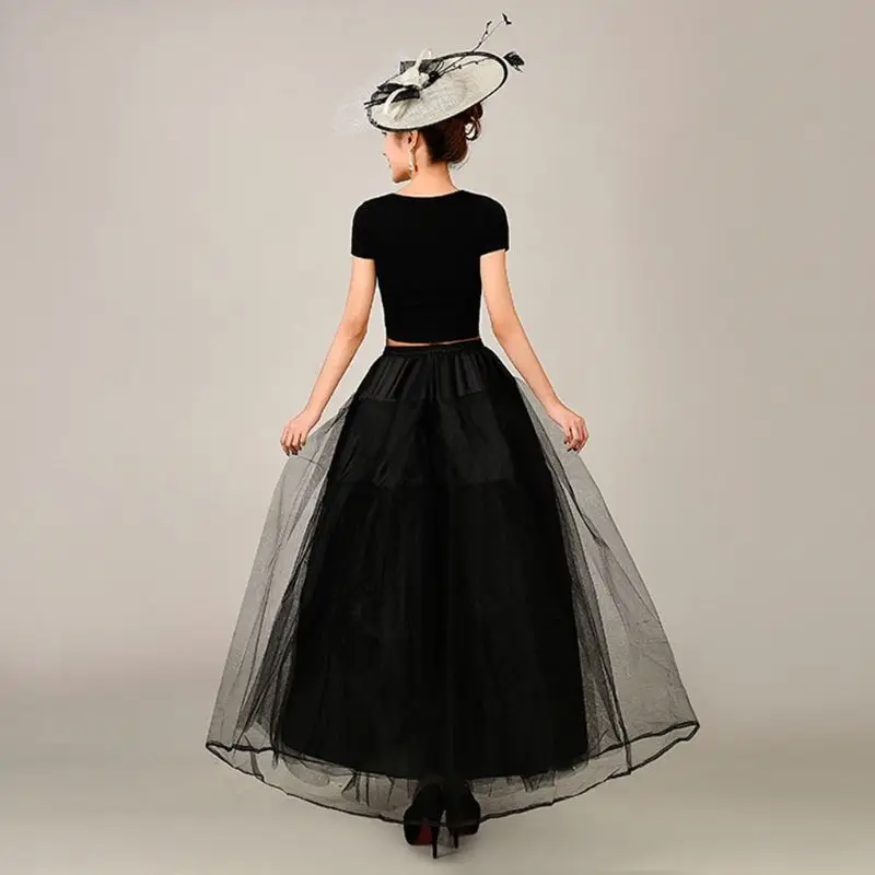 Dress Petticoat Bridal Hard Net Soft Support with/no Hoop Dress Fluffy/ Single Layer Petticoat Bridal Wedding Supplies