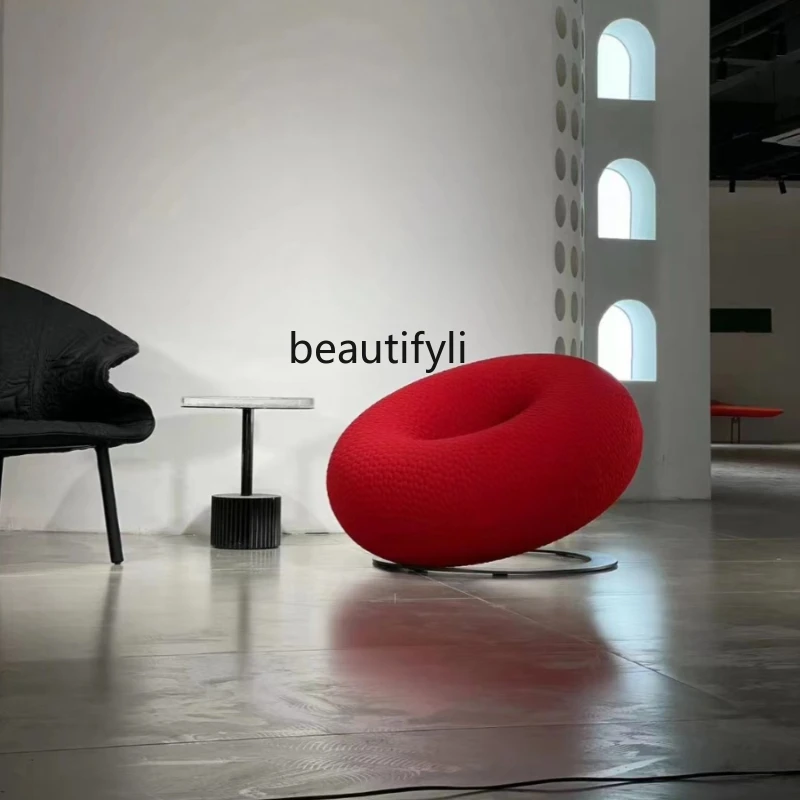 

Personalized Donut Sofa Chair Nordic Single Living Room Creative round Seat