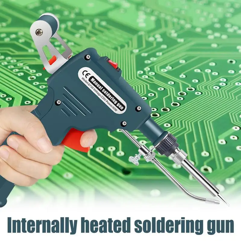 

Electric Soldering Iron 110V/220V 60W Hand-Held Internal Heating Automatically Send Tin Guns Welding Repair Tools