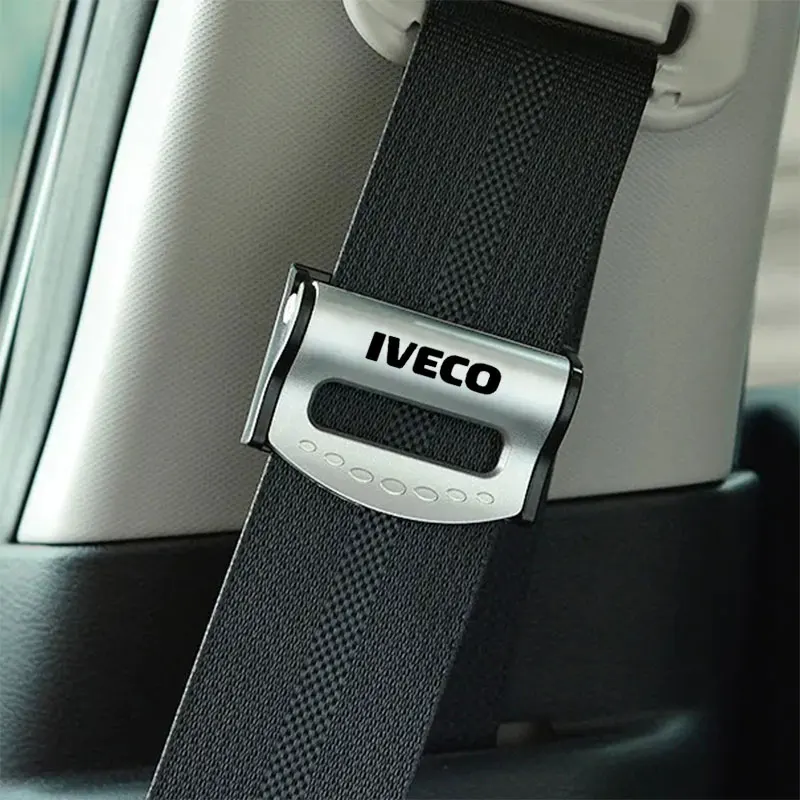 Car Safety Belt Clip Seatbelt Fixed Adjustment Limiter Interior Decoration For Iveco Daily IV V VI Van EcoDaily car accessories seat belt clip car seat belt accessory