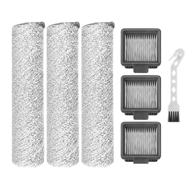 

Сменный фильтр HEPA для пылесоса и щеточный ролик подходит для Dreame H11/H11 MAX беспроводной фильтр для влажной и сухой уборки