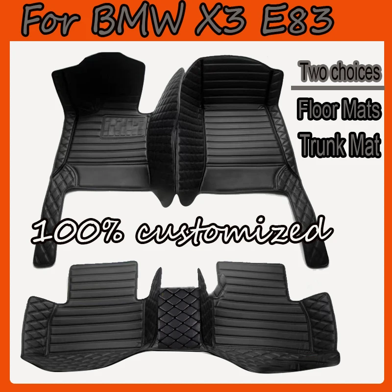 Alfombrillas de coche para BMW X3 E83 2005 2006 2007 2008 2009 2010 alfombrillas-de-coche-para-bmw-x3-e83-2005-2006-2007-2008-2009-2010