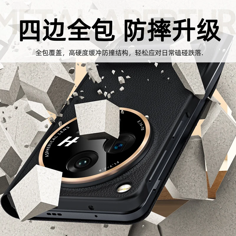 Anti-Shock Plain Stand Case For OPPO Find N3 Phone Accessories Capa For OPPO FindN3 Funda Cover Camera Protective holder