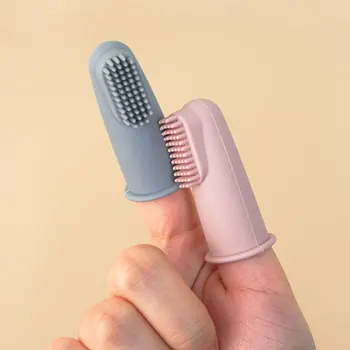 Spazzolino da Denti per Bambini, Cura Orale, Spazzolino da Dito per Neonati, Accessori da Viaggio Portatili