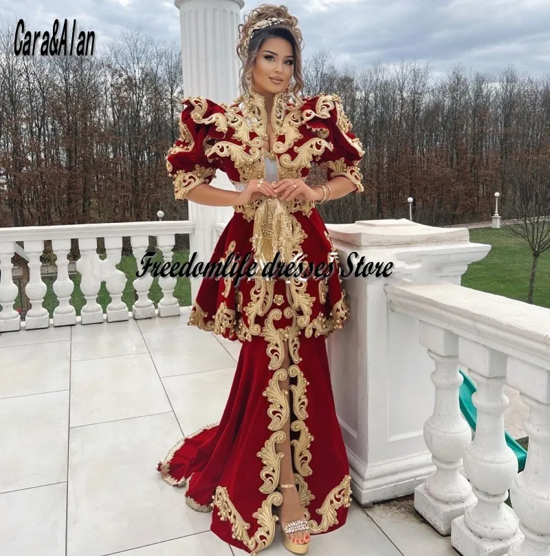 Dress Alan Red Abiti Cara&Alan Traditional Albanian Party Dresses