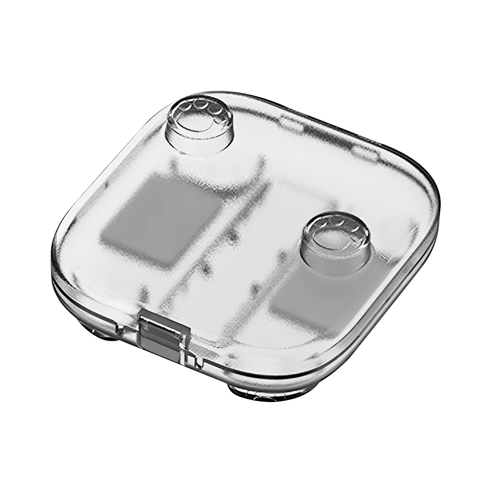 for Nintendo for Switch 2 Console Handle Transparent Protector Shell Anti-drop Storage Box with Game Card Slots for NS Switch 2