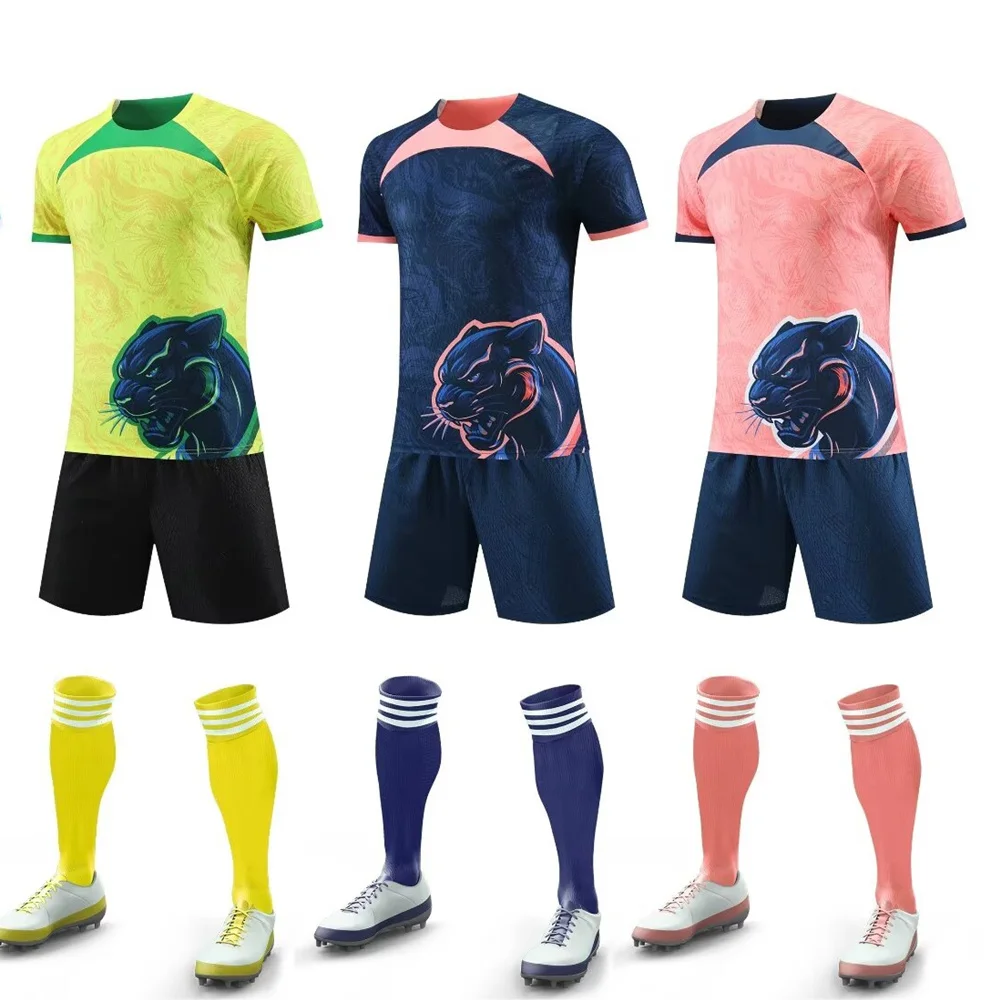 NEW 24/25 boy girl Fans Football shirt men and kids home away games Soccer Jerseys kits Short Sleeve uniform training wear