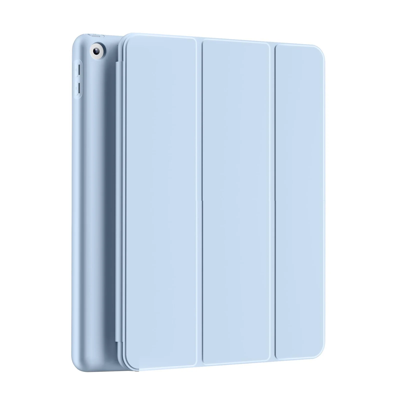 Magnetic Flip Smart Cover with Soft Silicone Back Shell