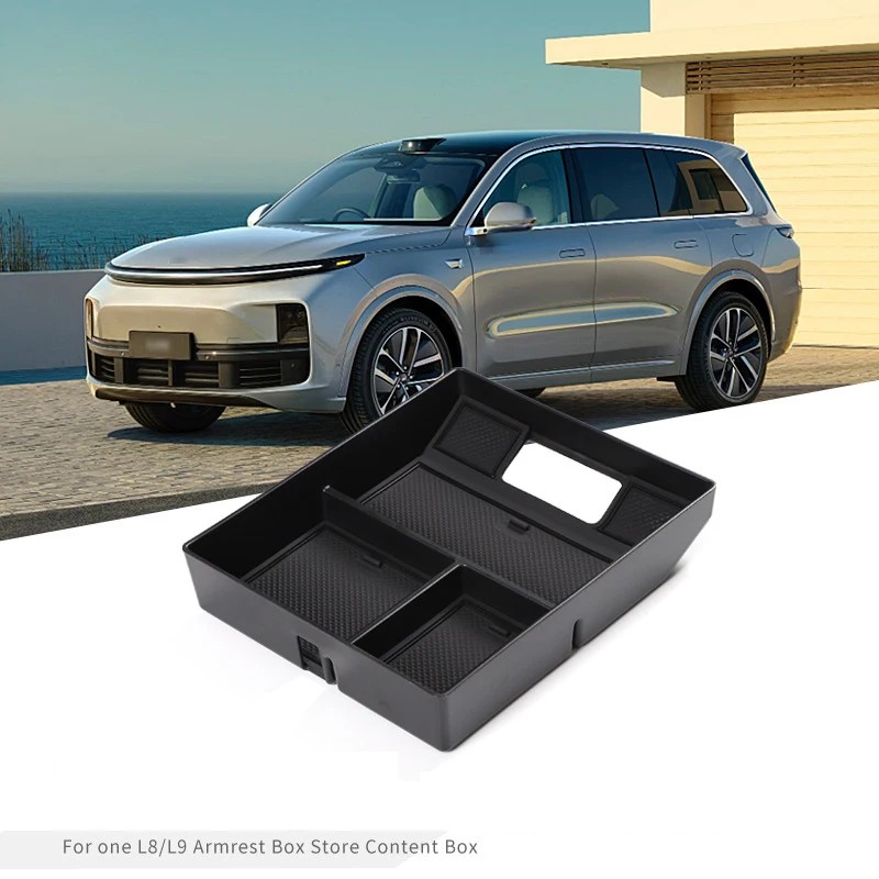 

Автомобильный центральный подлокотник, коробка для хранения для LiXiang L8 L9, автомобильный внутренний центральный органайзер для хранения, контейнер, лоток, аксессуары