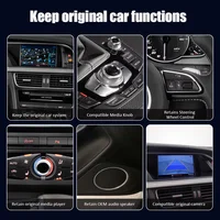 8.8“ Linux Wireless CarPlay Android Auto Car Multimedia Player For Audi A6 C6 4F 2005-2011 MMI 2G 3G BT GPS Navigation Stereo 6