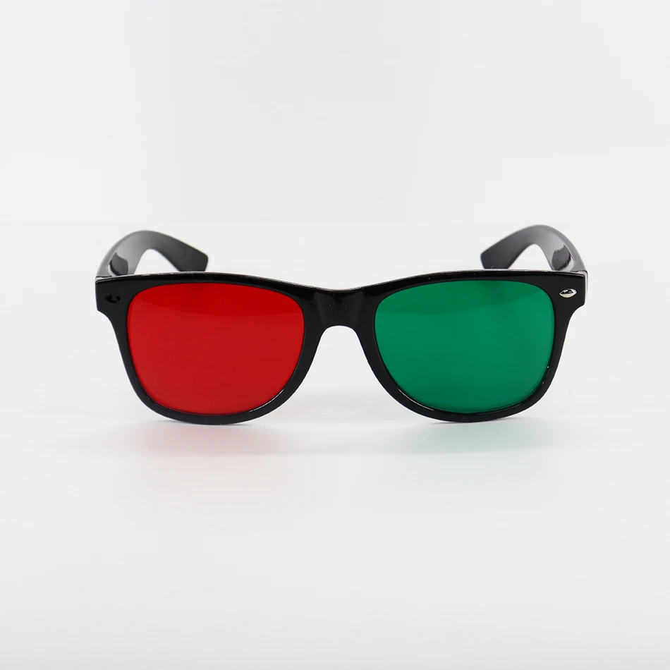 1 Set Red/Green Poker Anti-Suppression Vision Amblyopia Strabismus Trainer Traning Tools