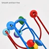 Arithmetic Education Bead Maze Toy for Toddlers with Colorful Animals Counting Learning Circle Toys for Kids Preschool Education 5