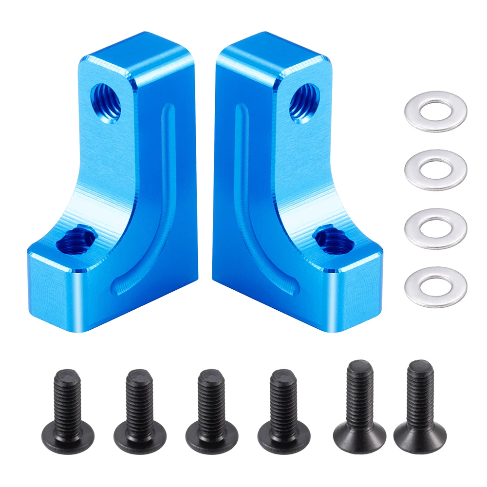 YEAHRUN Servohalterung aus Aluminiumlegierung für 1/10 Tamiya TT02 RC Model Drift Car Upgrade-Teile – Detail 6