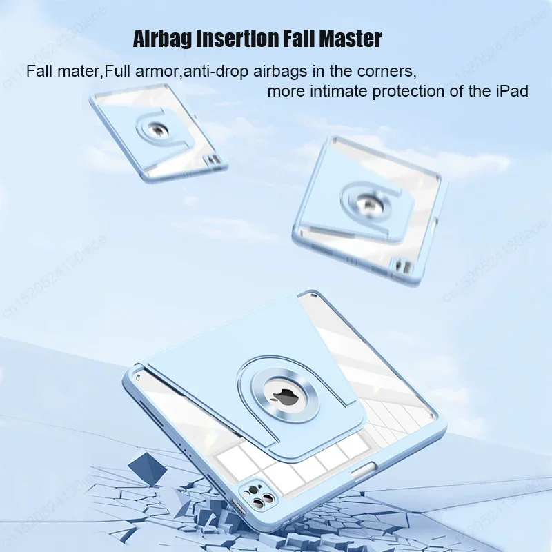 Premium Shockproof Tablet Case with Magnetic Cover and Pen Slot