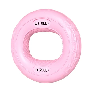 Hand Grip Strength Trainer Ring – Silicone Finger & Forearm Exercise Grip Strengthener
