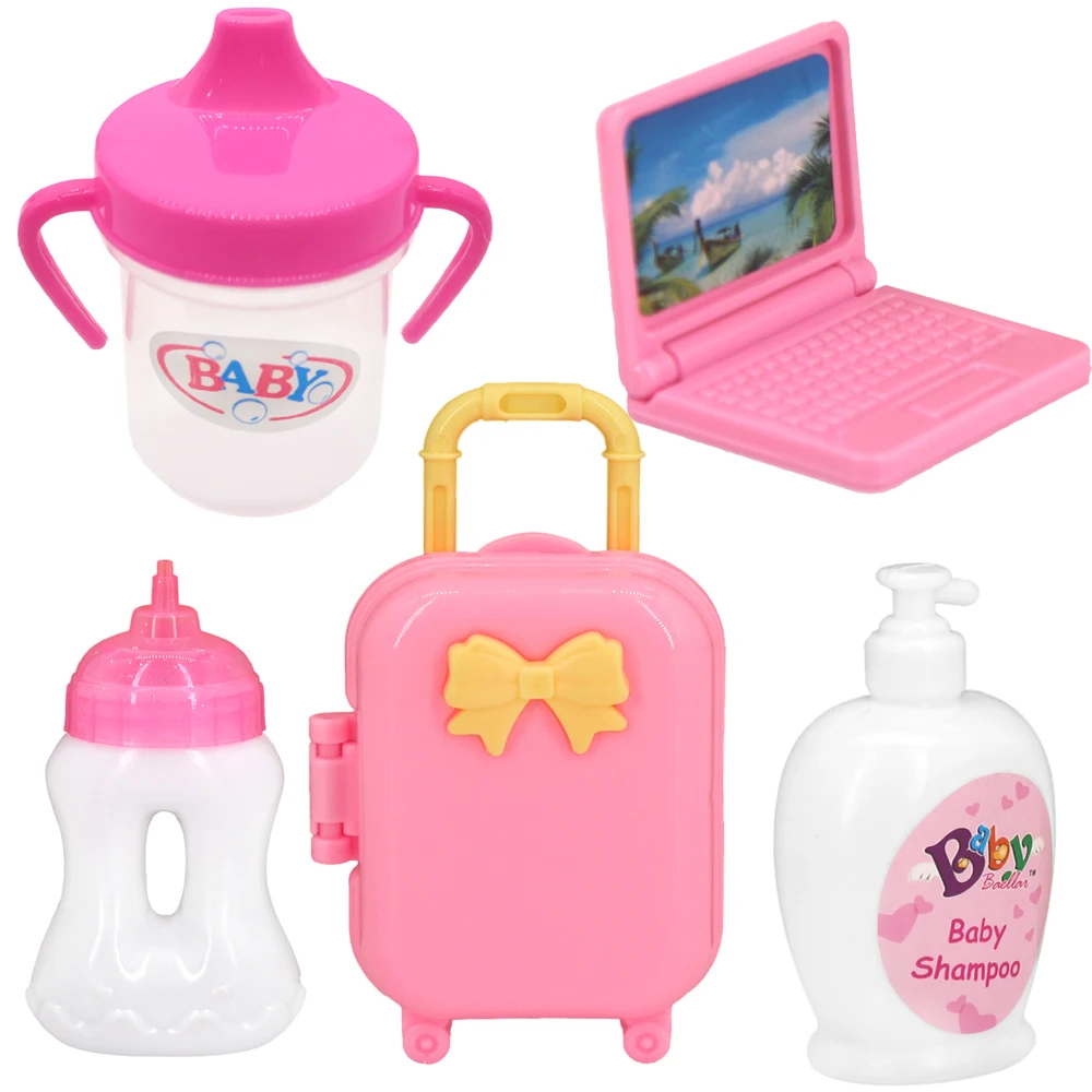 17Inch40cmBabyDollCarryBagFeedingBottleandPacifierfor43Cm