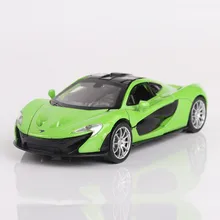 

KIDAMI Simulation 1:32 McLaren P1 Alloy Die-cast Car Ornaments Model Collection Pull Back Vehicle Children Toy Car Kids Gifts