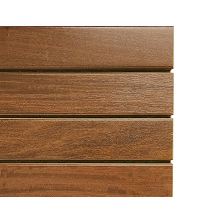 Fa Padlónövelő Hordozható Vízálló Kopásálló, Reteszelő Fedélzeti Csempe Tornác Teraszos Otthoni Út Garázs