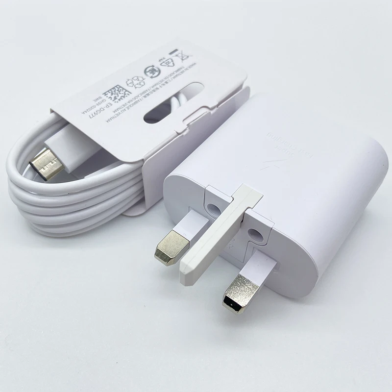 Samsung 25W Super Fast UK Plug Charger Adapter