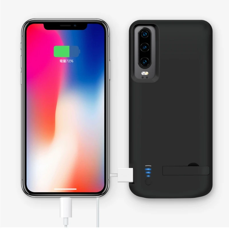 화웨이 메이트 30 프로 40 P30 P40 프로용 배터리 충전기 보조배터리 케이스 4800/5000mAh