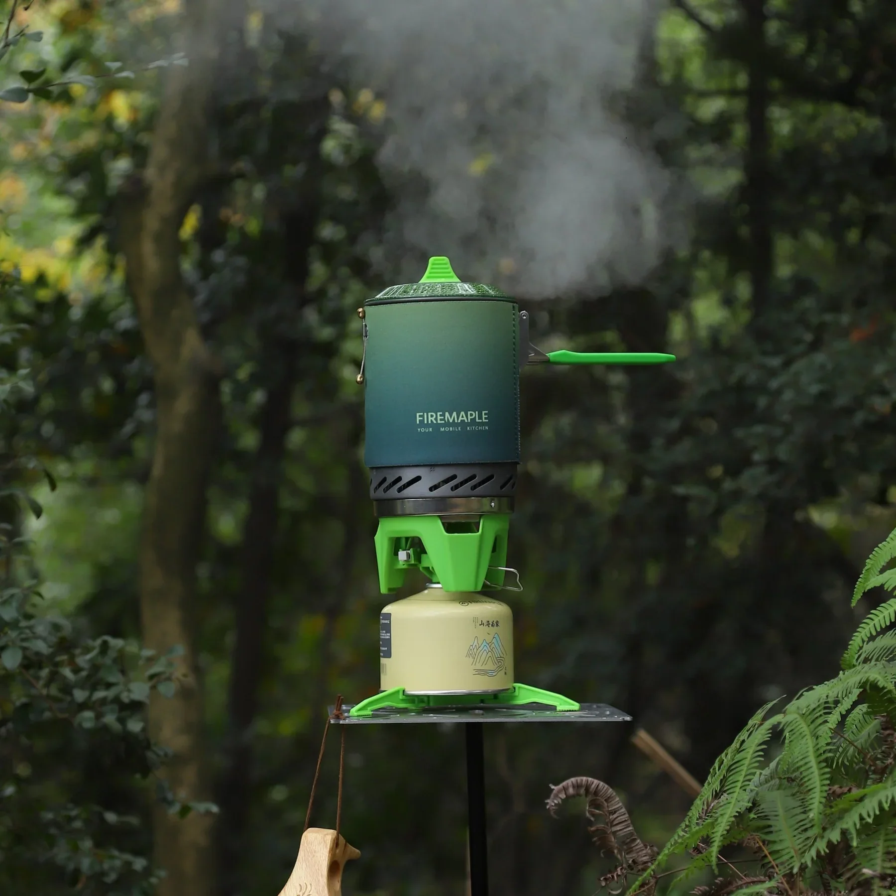 Fire-Maple FMS-X2 Kochsystem Outdoor Gasherd Brenner Tragbarer Wärmetauscher Topf Piezo Zündung Camping Wandern Gasherd – Detail 14