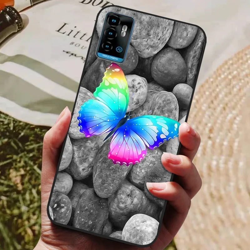 Fashion Soft Black Silicone Phone Cover - Elegant Bumper Coque s
