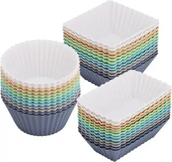 Silicone Cupcake Baking Molds 1