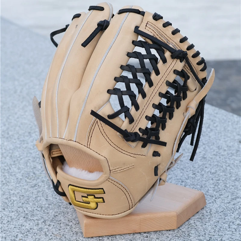 Leather Original Baseball Glove Snapback Men Pop Equipment Baseball Glove High Quality Gant Baseball Sports Recreation - Baseball Gloves -