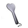 28.5cm Heart Shape Paddle Riding Crops Flogger Horsewhips Spikes Leather Spanking Paddle Slapper Dressage Whips 2