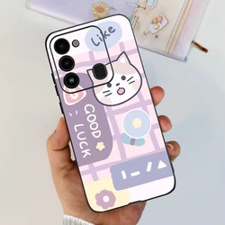 New Fashion Painted Soft TPU Phone Case for Tecno Spark Go Series (760)