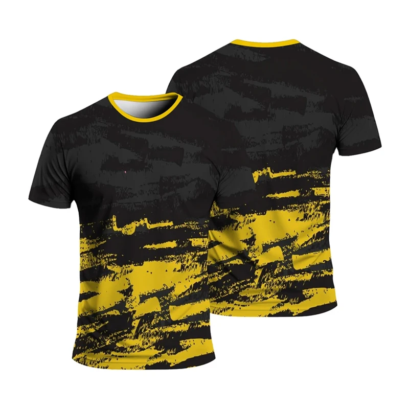 2024 New Fashion Sportwear Quick Dry Men's T-Shirt Gym Tops