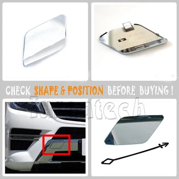 1668851223 12-15 Mercedes ML W166 AMG 라인 X166 250 300 320 350 400 500 550 전면 견인 커버 크롬