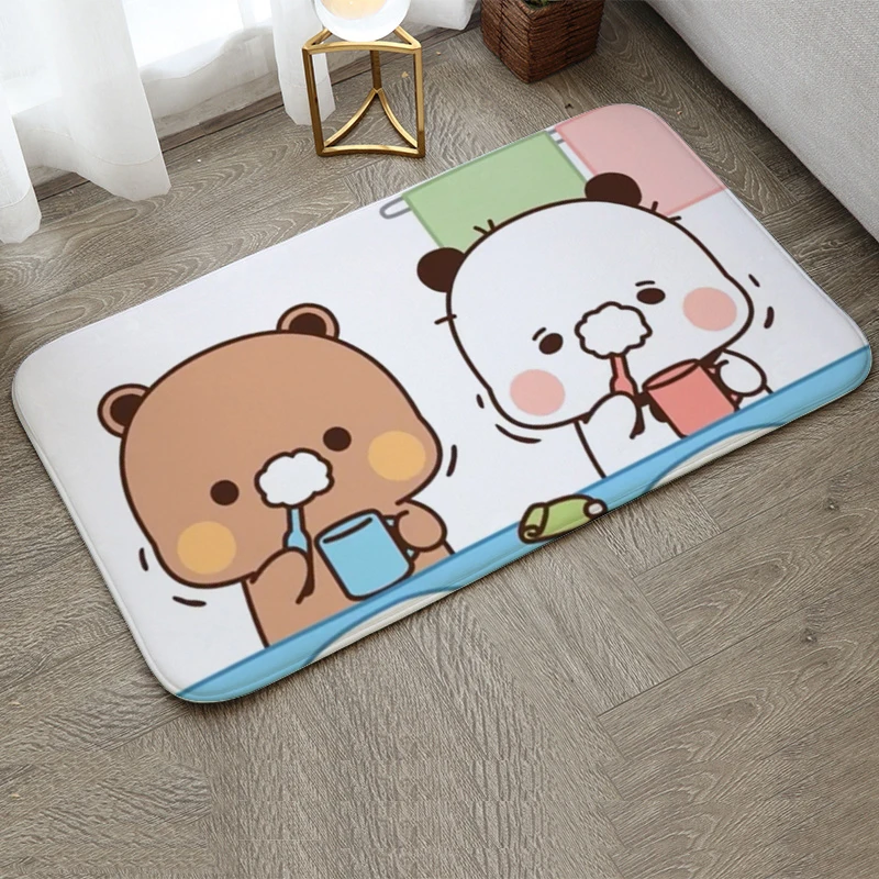 Floor Mat Non Slip Mat Door Mat Fun Doormat Carpet Mat Bubu And Dudu Prayer Rug Kitchen Mat Bedroom Carpet Living Room Rugs Welcome Entrance Doormat Balcony Home Non-slip