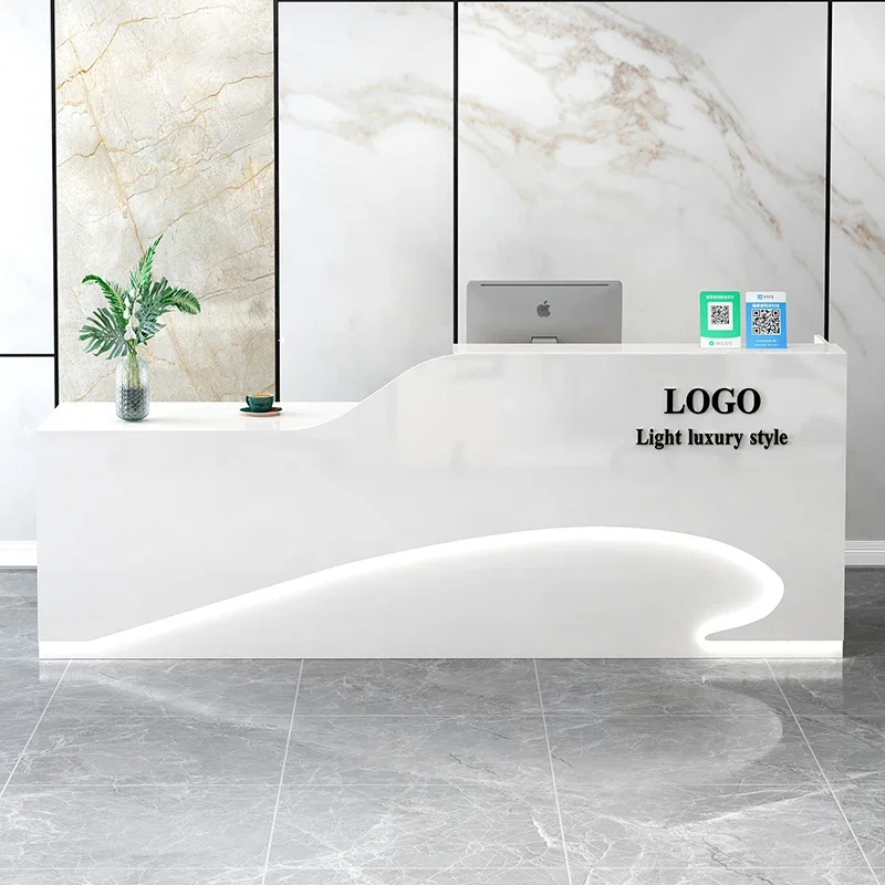 Banco Lectern Reception Desk Restaurant Luxury Front Desk Modern Reception Desk Mobile Stand Comptoir De Caisse Bar Furniture