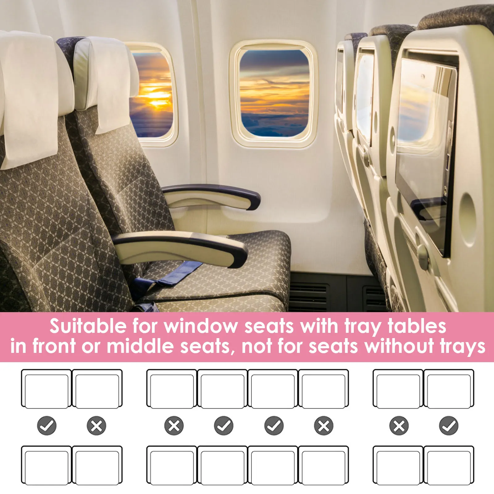 1/2Pcs Kids Travel Airplane Bed Baby Pedals Bed Foot Leg Rest Hammock Baby Footrest Toddler Airplane Seat Extender 79x44cm