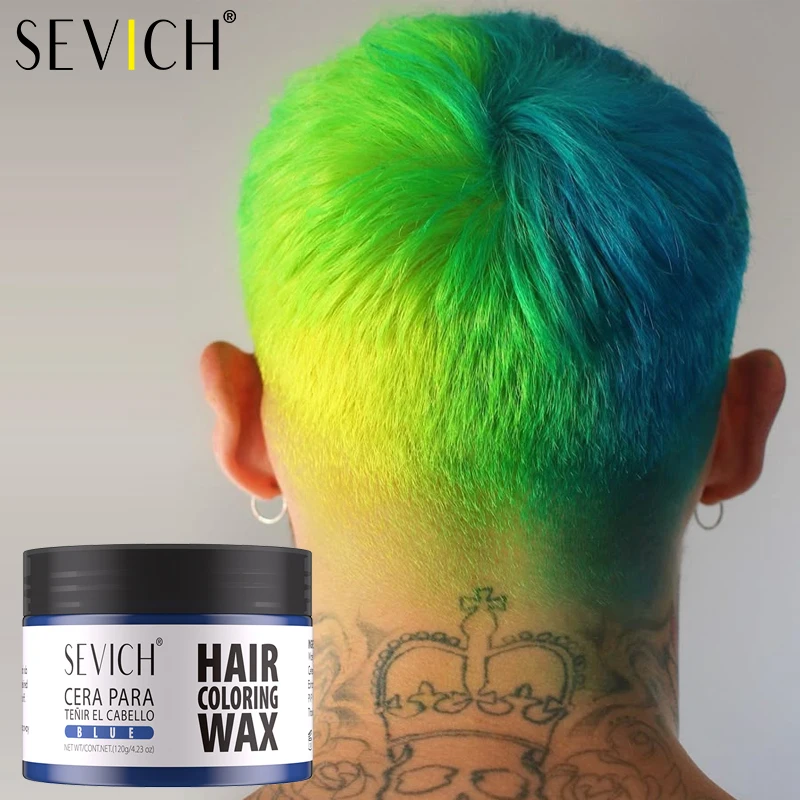 13 Colors One Time Hair Color Wax Easy To Wash Diy Long Lasting Hair Dye Mud Party Mud Kids Colour Cream