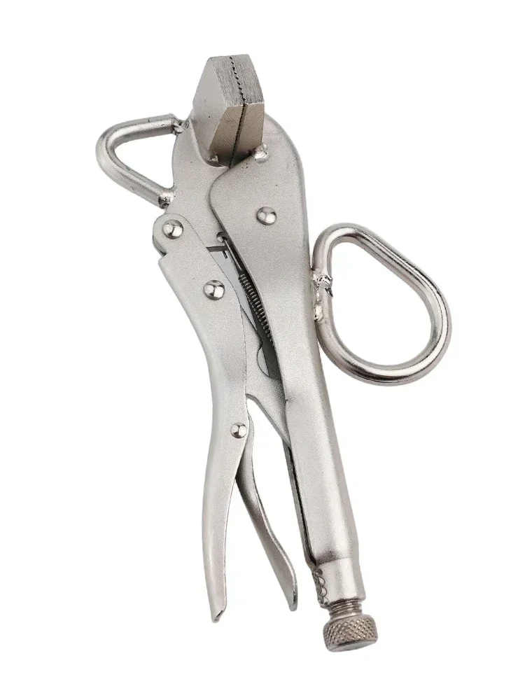 Carbon Steel Ultra Wide Steel Vise Flat Lock Plate Metal Clamp Duckbill Clamp Fixing Plier Number Package Content