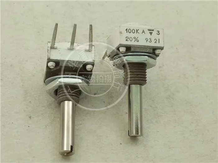 

Israeli 100ka 20% ceramic single potentiometer, shaft diameter 4 mm long handle 22 mm
