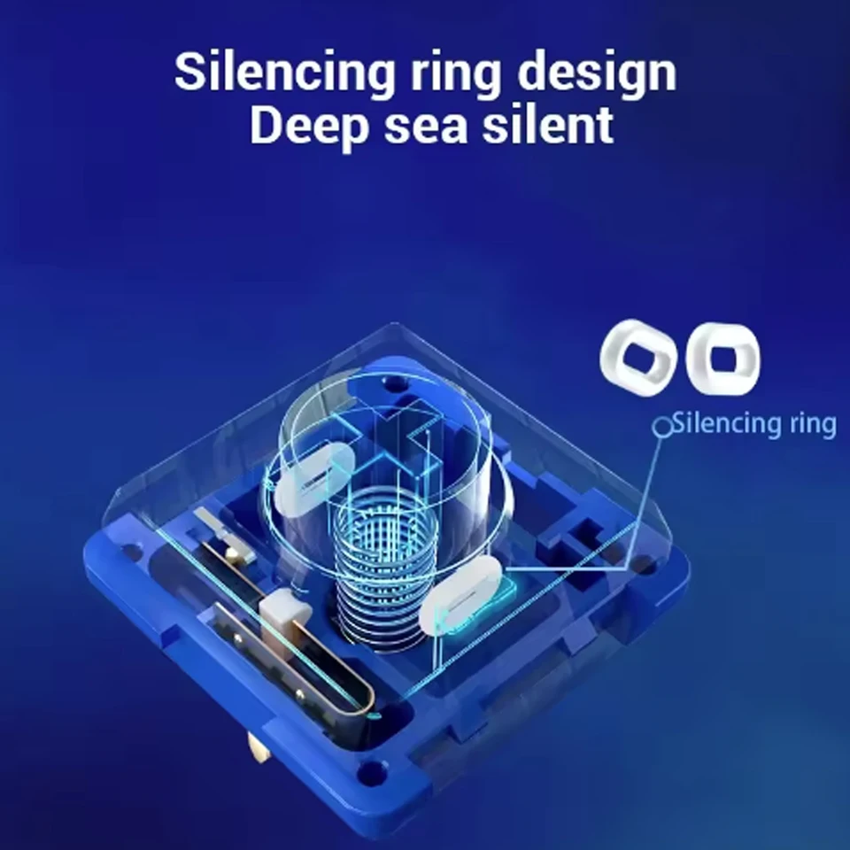 Kailh Deep Sea Silent Low Profile Keyboard Switch Mechanical