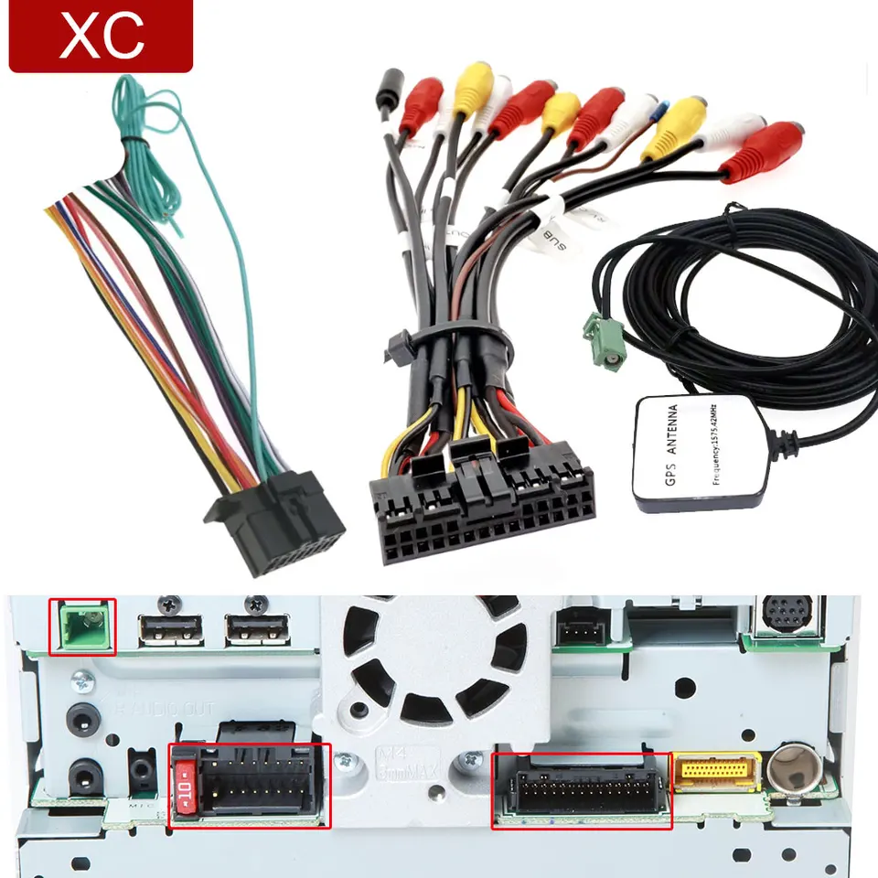 Cablaggio di ricambio per autoradio Pioneer Select serie AVIC