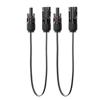 สายเคเบิลพลังงานแสงอาทิตย์แบบแบนสุดๆสำหรับใช้ในบ้านลานออฟฟิศมีความยืดหยุ่นไม่มีอะแดปเตอร์เชื่อมต่อแผงเจาะอีกต่อไปที่เชื่อถือได้ 1