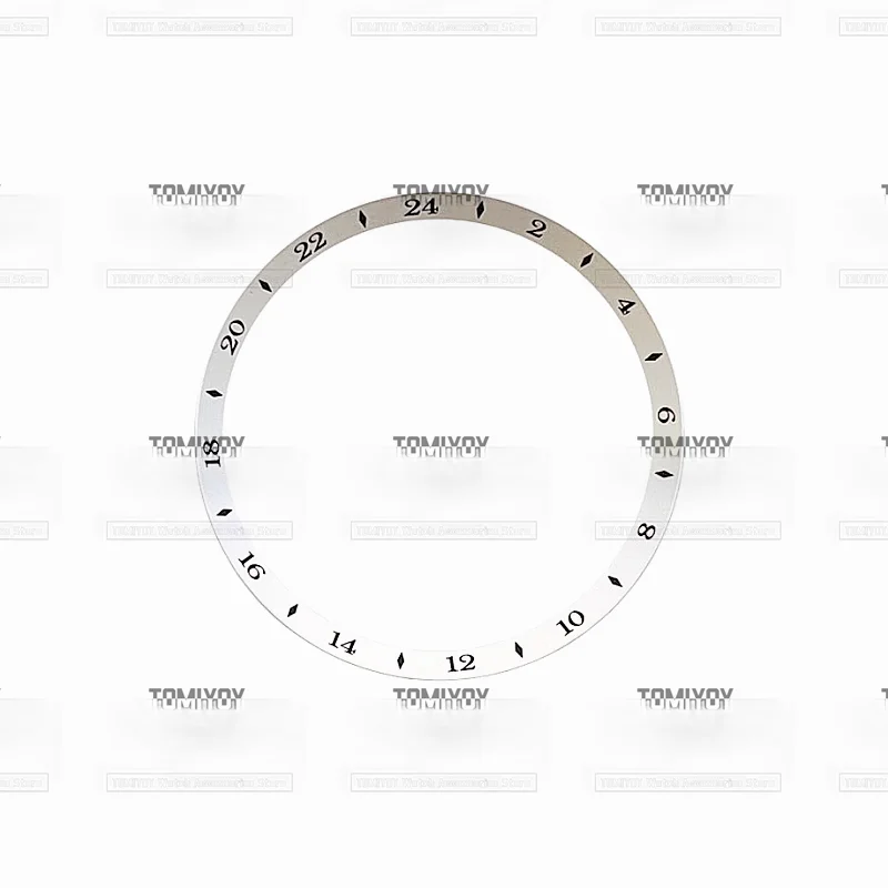 33MM*29MM Black Blue Yellow White Index Chapter Ring Fit For 39mm Watch NH35 Watch Case Presage Mechanical Watch