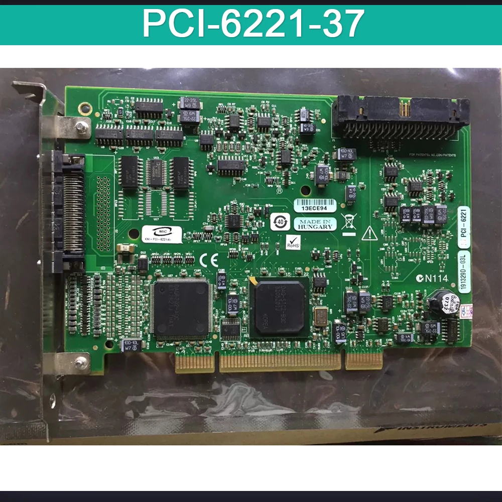 

For NI Data Acquisition DAQ Card PCI-6221-37 779418-01